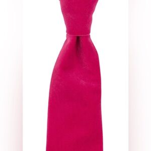 NWT Barry Wang Deep Pink Velvet Tie V47